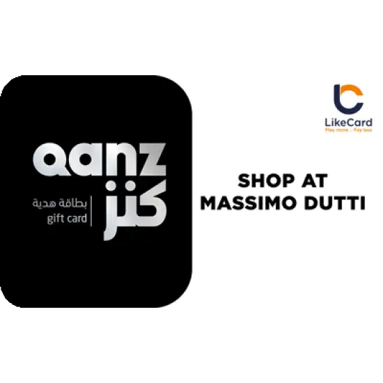 Massimo Dutti | Qanz Gift Card - 100 AED