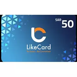 LikeCard Gift Card 50 SAR (KSA Account)