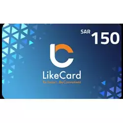 LikeCard Gift Card 150 SAR (KSA Account)