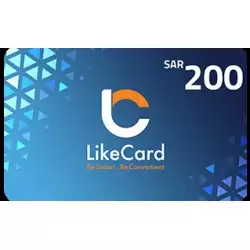 LikeCard Gift Card 200 SAR (KSA Account)