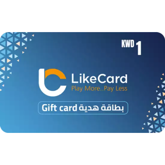 LikeCard Gift Card Kuwait Store KWD 1