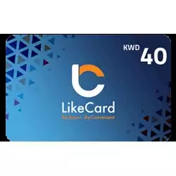 LikeCard Gift Card 40 KWD (Kuwait Account) LikeCard Gift Card 40 KWD (Kuwait Account)