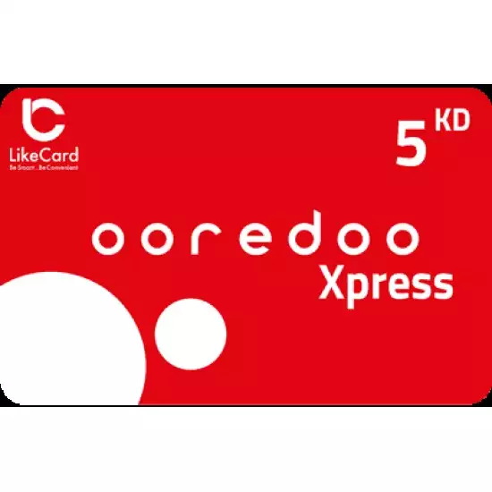 Kuwait Ooredoo 5 KD Kuwait Ooredoo 5 KD
