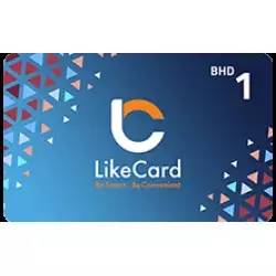 LikeCard Gift Card 1 BHD (BAHRAIN Account)