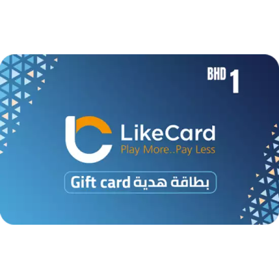 LikeCard Gift Card Bahrain Store BHD 1