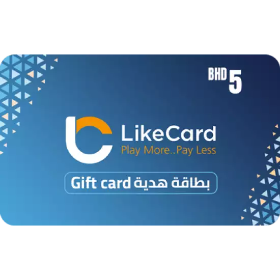 LikeCard Gift Card Bahrain Store BHD 5