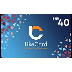LikeCard Gift Card 40 BHD (BAHRAIN Account)
