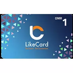 LikeCard Gift Card 1 OMR (Oman Account) LikeCard Gift Card 1 OMR (Oman Account)