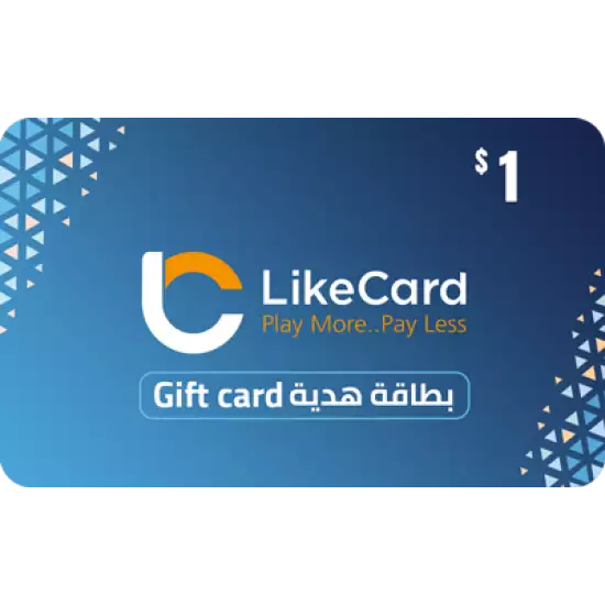 LikeCard Gift Card Lebanon Store USD 1