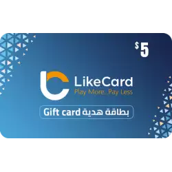 LikeCard Gift Card Lebanon Store USD 5 LikeCard Gift Card Lebanon Store USD 5