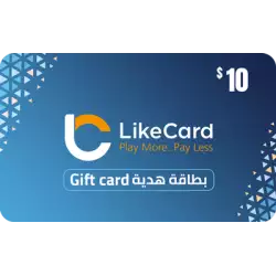 LikeCard Gift Card Lebanon Store USD 10 LikeCard Gift Card Lebanon Store USD 10