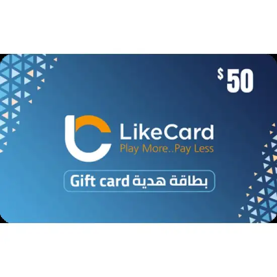 LikeCard Gift Card Lebanon Store USD 50 LikeCard Gift Card Lebanon Store USD 50