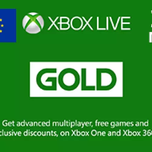 Xbox Live 3 Months - Europe