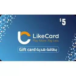 LikeCard Gift Card 5$ (Iraq Account)