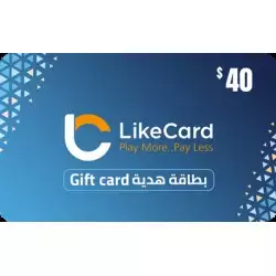 LikeCard Gift Card 40$ (Iraq Account)