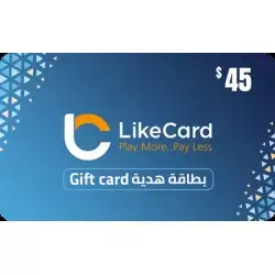 LikeCard Gift Card 45$ (Iraq Account)