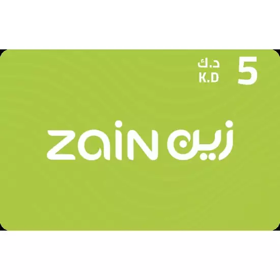 Kuwait Zain 5 KD Kuwait Zain 5 KD