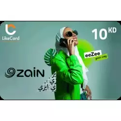 Kuwait Zain 10 KD Kuwait Zain 10 KD