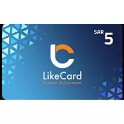 LikeCard Gift Card 5 SAR (KSA Account)