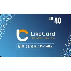 LikeCard Gift Card 40 AED (UAE Account)