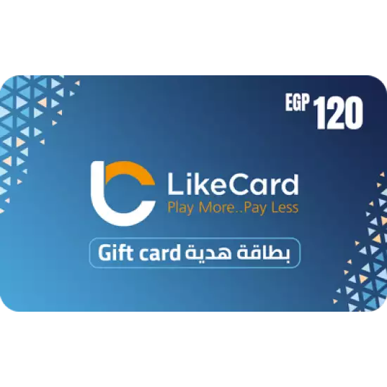 LikeCard Gift Card Egypt Store EGP 120