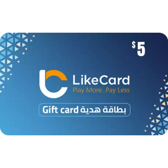 LikeCard Gift Card Global Store USD 5