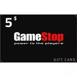Game Stop Gift Card USA Store USD 5