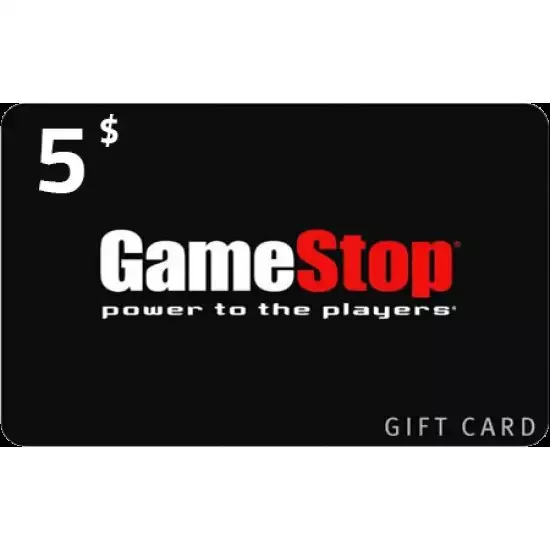 Game Stop Gift Card USA Store USD 5 Game Stop Gift Card USA Store USD 5