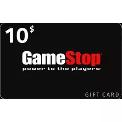 Game Stop Card 10 USD