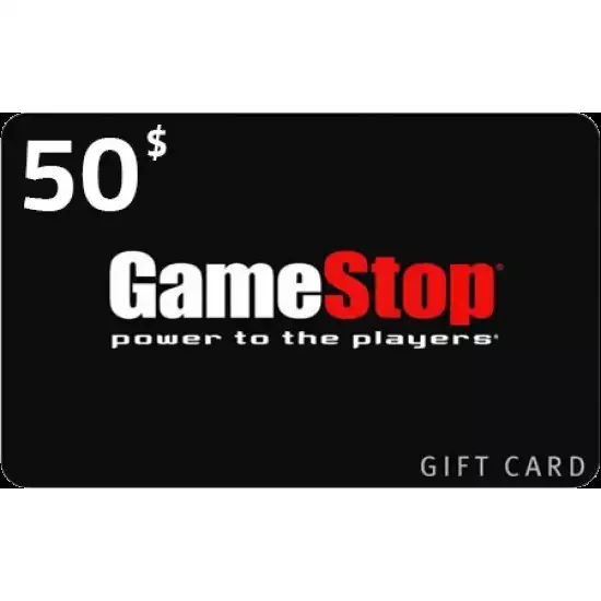 Game Stop Card 50 USD Game Stop Card 50 USD