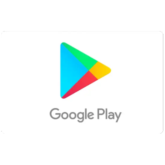 Google play Gift Card KSA 550 SAR Google play Gift Card KSA 550 SAR