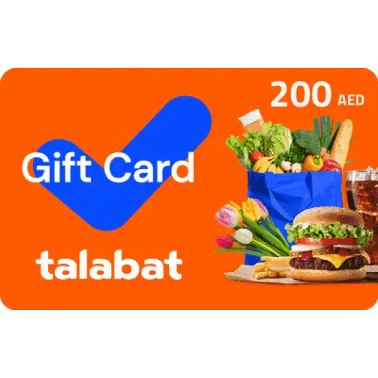 Talabat Gift Card UAE Store AED 200 Talabat Gift Card UAE Store AED 200