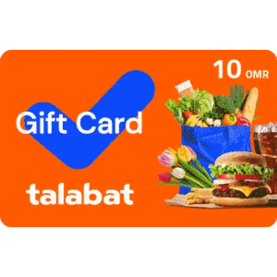 Talabat Gift Card Oman Store OMR 10 Talabat Gift Card Oman Store OMR 10