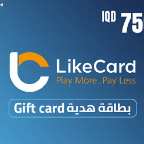 LikeCard Iraq store 7,500 IQD