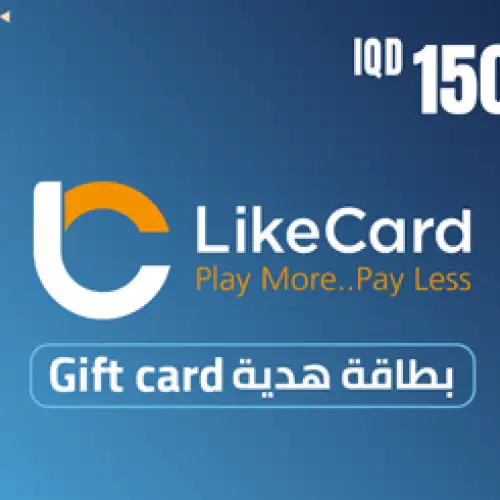 LikeCard Iraq store 150,000 IQD