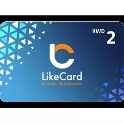 LikeCard Gift Card 2 KWD (Kuwait Account) LikeCard Gift Card 2 KWD (Kuwait Account)
