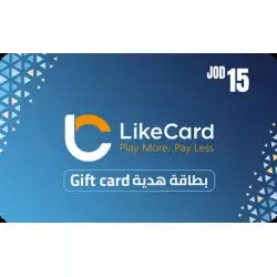 LikeCard Jordan store 15 JOD