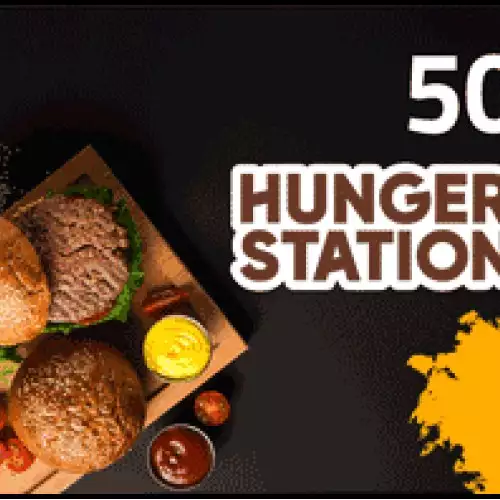 HungerStation 50 SAR