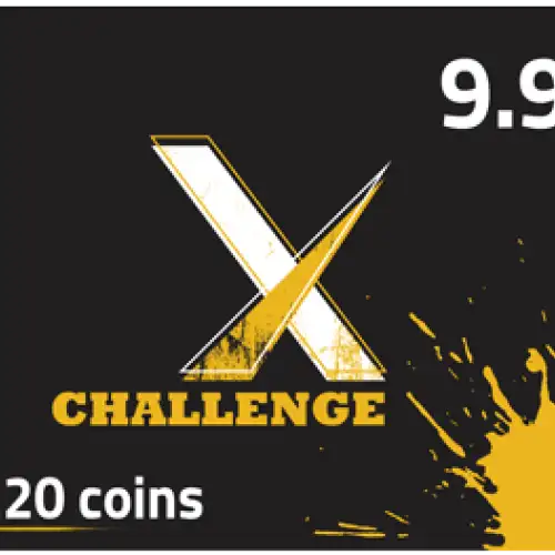 ChallengeX 9.99 $ - 100 coins