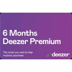 Deezer Premium 6 Month - Global