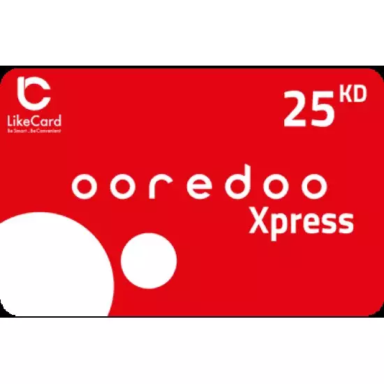 Kuwait Ooredoo 25 KD Kuwait Ooredoo 25 KD