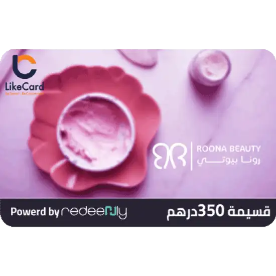 Roona Beauty 350 AED