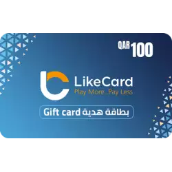 LikeCard Gift Card Qatar Store QAR 100