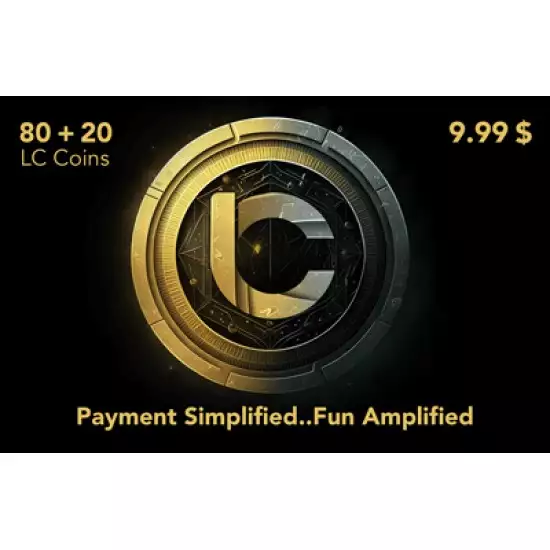 LC Coins 80 (+20 LC Free) LC Coins 80 (+20 LC Free)