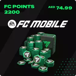 FC Mobile Points Gift Card UAE Store (2200) FC Mobile Points Gift Card UAE Store (2200)