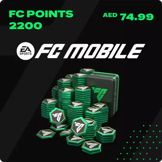 FC Mobile Points Gift Card UAE Store (2200)