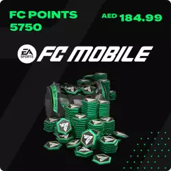 FC Mobile Points Gift Card UAE Store (5750) FC Mobile Points Gift Card UAE Store (5750)