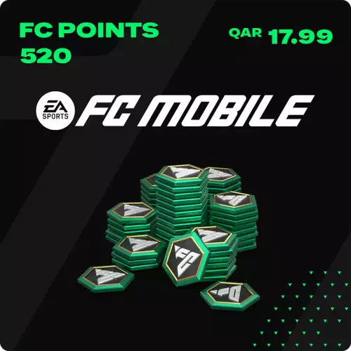 FC Mobile Points Gift Card Qatar Store (520)