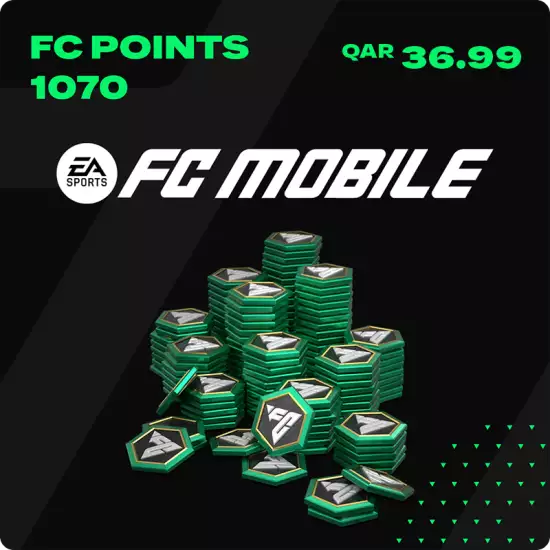 FC Mobile Points Gift Card Qatar Store (1070) FC Mobile Points Gift Card Qatar Store (1070)
