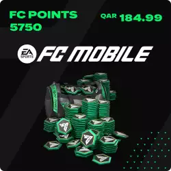 FC Mobile Points Gift Card Qatar Store (5750)